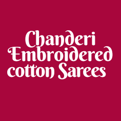 Chanderi Embroidered Cotton Sarees
