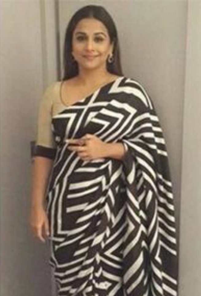 When Alia Bhatt, Vidya Balan and Keerthy Suresh's Striped Sarees Had Our  Attention | 👗 LatestLY