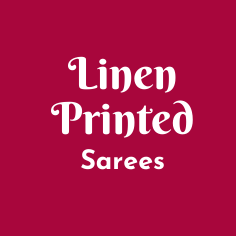 Linen Printed Sarees