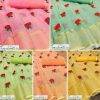 Elegant Rose Embroidered Kota Doriya Saree with Zari Woven Border