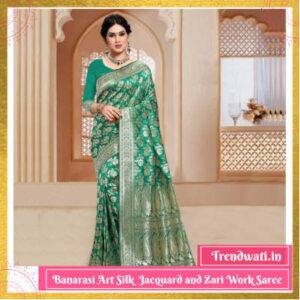 Banarasi Art Silk Jacquard and Zari Work Saree