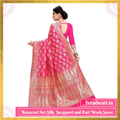 Banarasi Art Silk Jacquard and Zari Work Saree