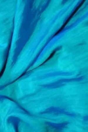Buy Blue Embroidered Art Silk Saree Zari Lace Border Online