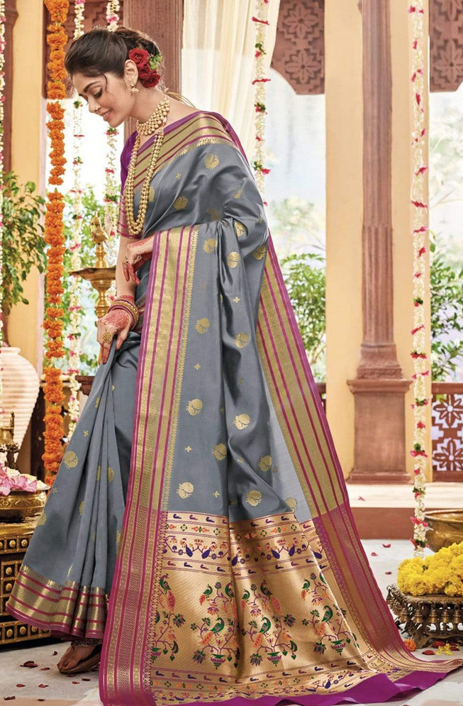 Buy Paithani Sarees online | Wedding Saree at best prices | OnlyPaithani-totobed.com.vn