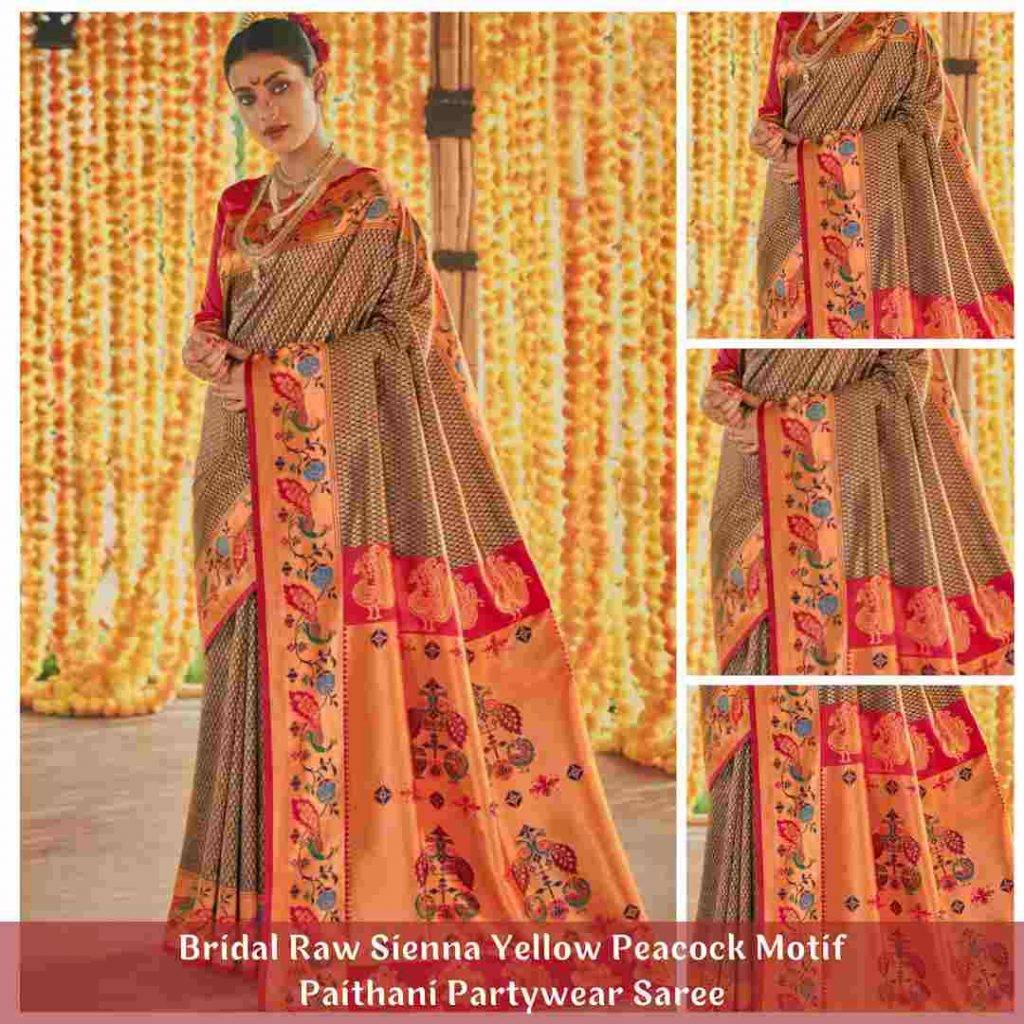 Traditional Silk Sarees | Paithani Sarees | Bridal Saree | Wedding Saree | Party Saree | Saree for Bride