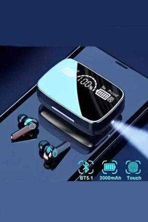 Buy Bluetooth Wireless Earbuds Touch Waterproof LED Digital Display Online