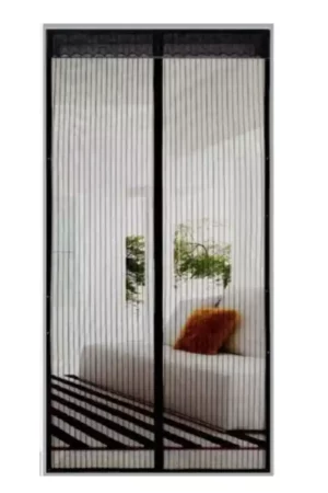 Black Mosquito Screen Curtain Mesh (100 x 210 cm)