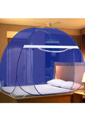 Blue Double Bed ( 6 X 6 ft ) Mosquito Net