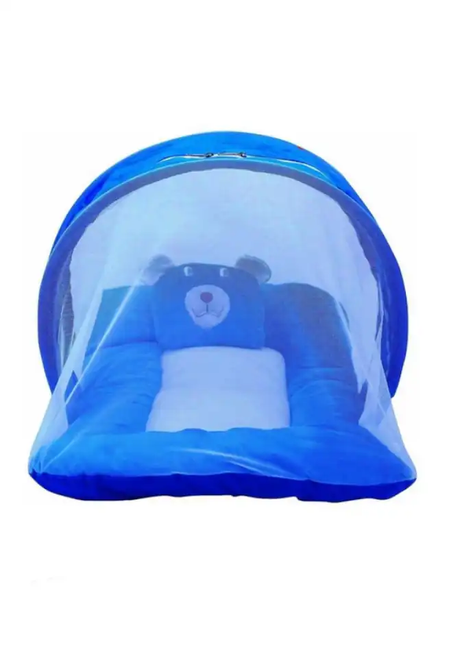 Blue New Born Baby Mosquito Net and Sleeping Bag