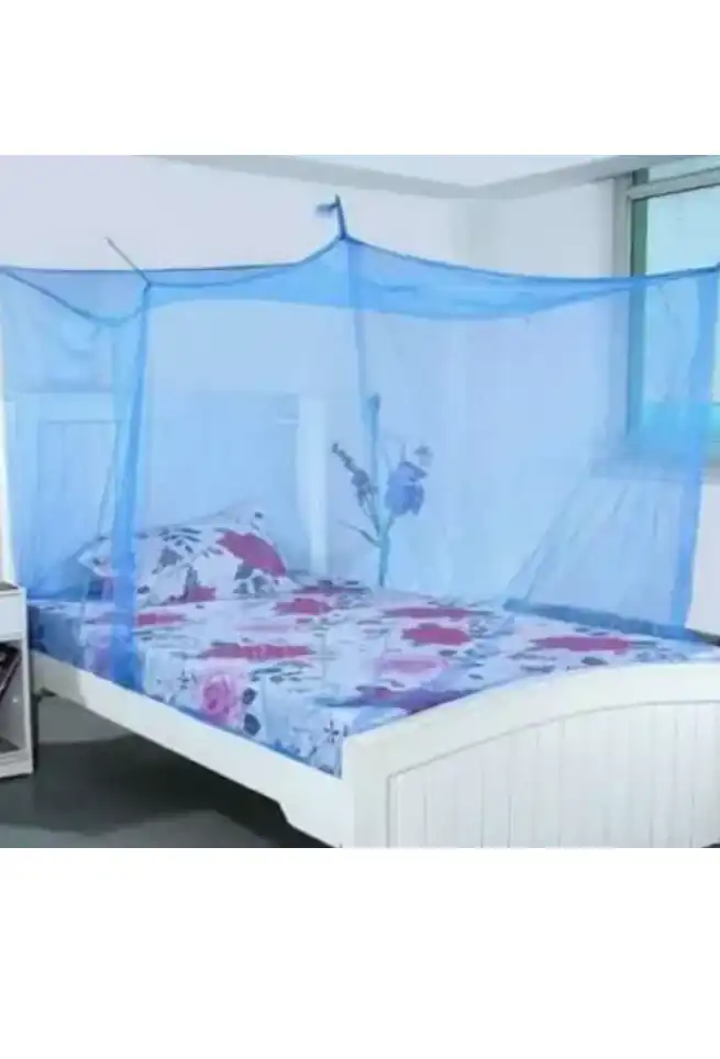 Blue Single Bed ( 4 X 6 ft ) Mosquito Net